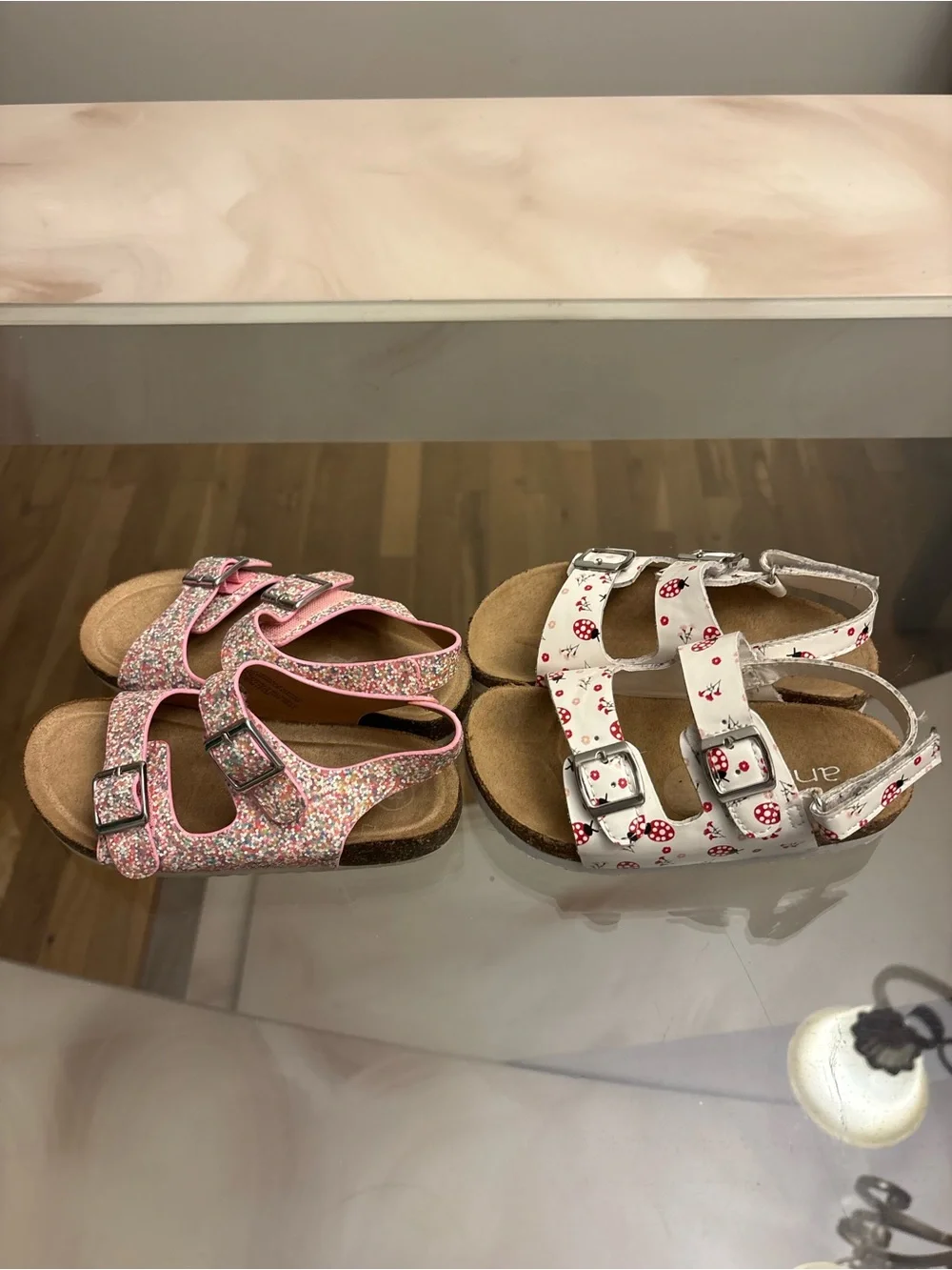 Cat & Jack and Annie toddler sandals. Size 8